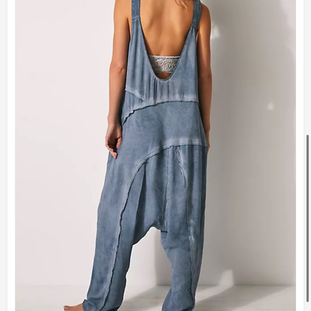 Free People Act Natural Shapeless Romper